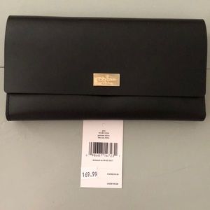 Kate spade black wallet